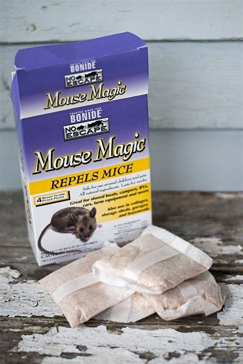 Magical repellent for mice